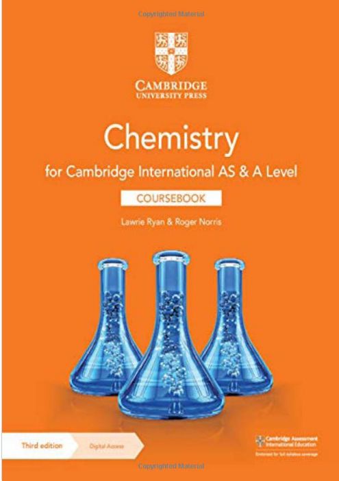 Picture of Cambridge International AS & A Level Chemistry Coursebook with Digital Access (2 Years)