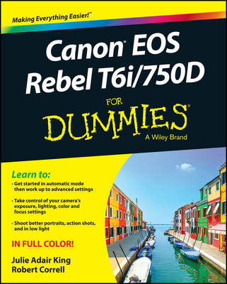 Picture of Canon EOS Rebel T6i/750D for Dummies