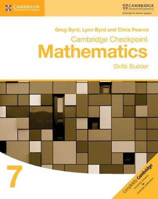 Picture of Cambridge Checkpoint Mathematics Skills Builder Workbook 7: Workbook 7