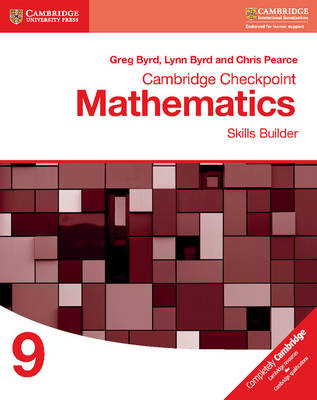 Picture of Cambridge Checkpoint Mathematics Skills Builder Workbook 9