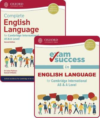 Picture of Complete English Language for Cambridge International AS & A Level: Student Book & Exam Success Guide Pack