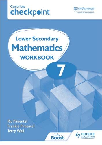 Picture of Cambridge Checkpoint Lower Secondary Mathematics Workbook 7 : Second Edition