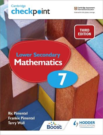 Picture of Cambridge Checkpoint Lower Secondary Mathematics Student's Book 7 : Third Edition