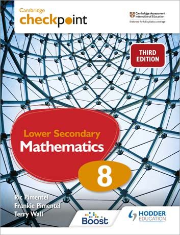 Picture of Cambridge Checkpoint Lower Secondary Mathematics Student's Book 8 : Third Edition