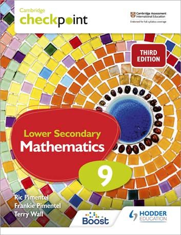 Picture of Cambridge Checkpoint Lower Secondary Mathematics Student's Book 9 : Third Edition