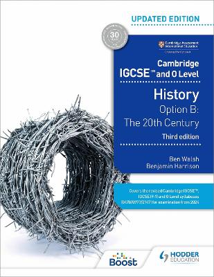 Picture of Cambridge IGCSE and O Level History 3rd Edition: Option B: The 20th century