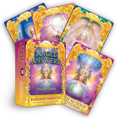 Picture of Angel Answers Oracle Cards : A 44-Card Deck and Guidebook
