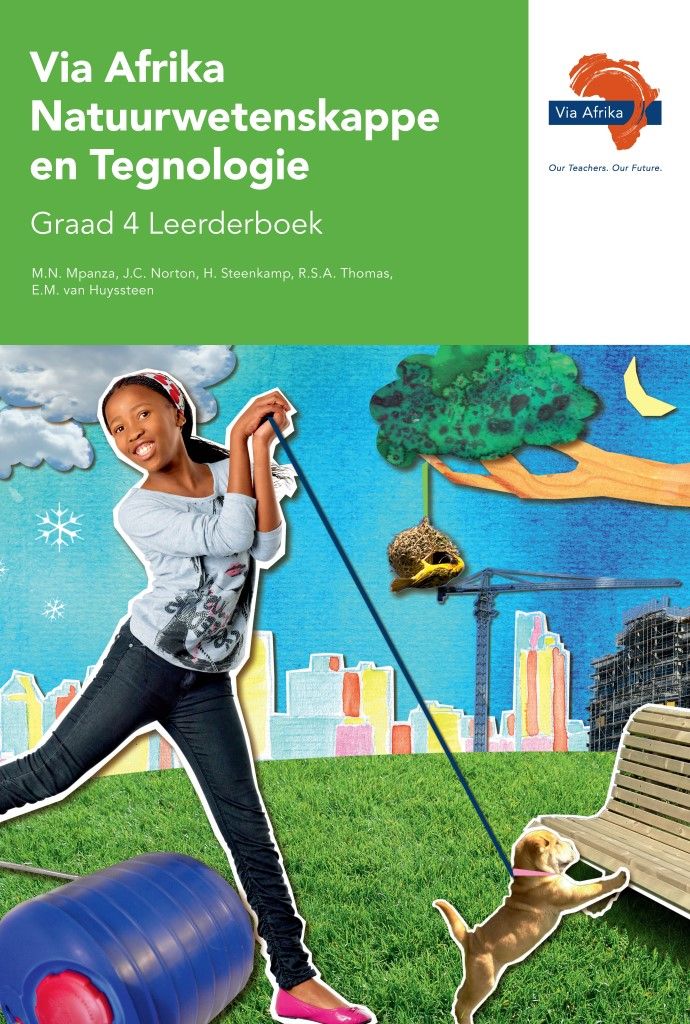 Picture of Via Afrika natuurwetenskappe en tegnologie: Gr 4: Leerderboek