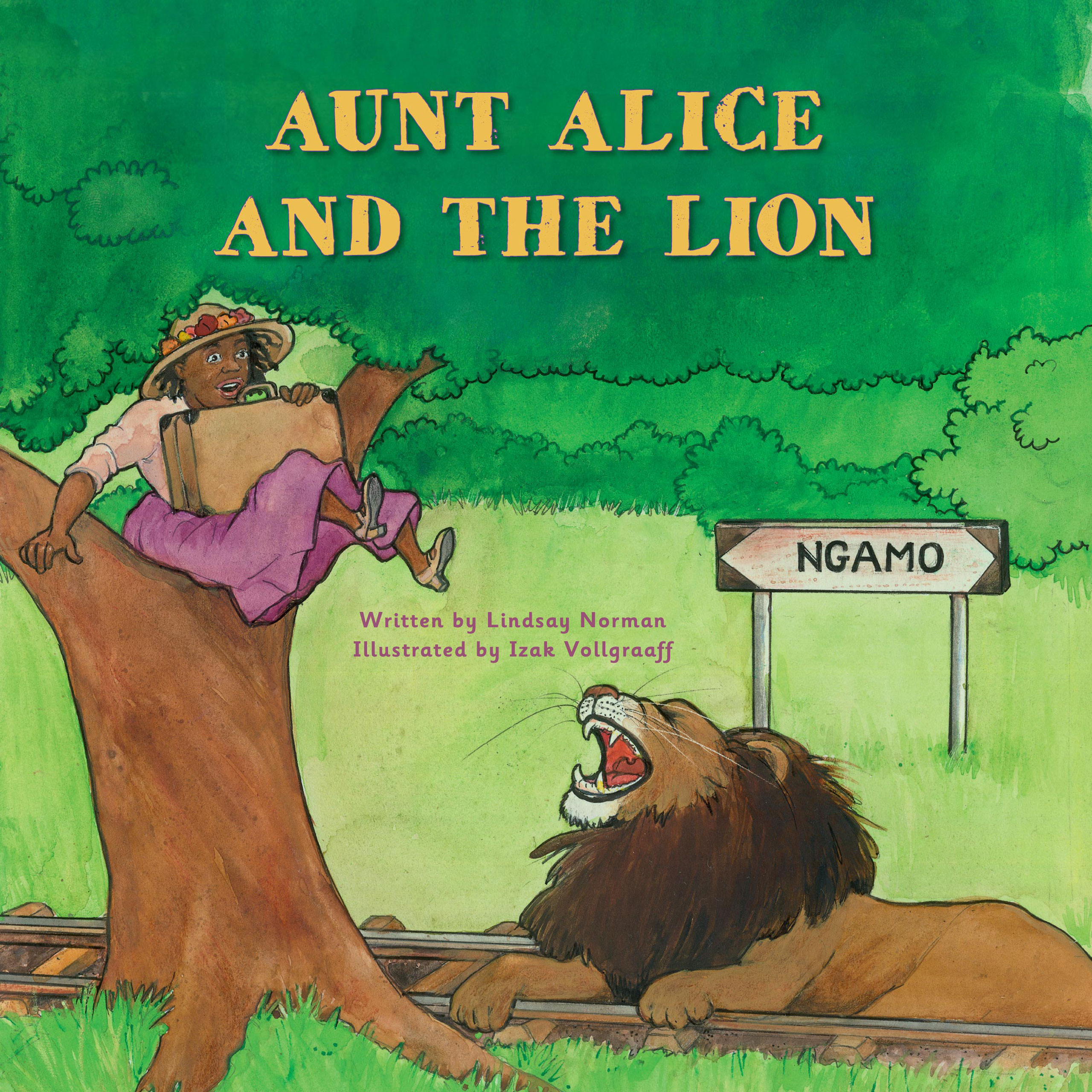 Picture of Aunt Alice and the lion