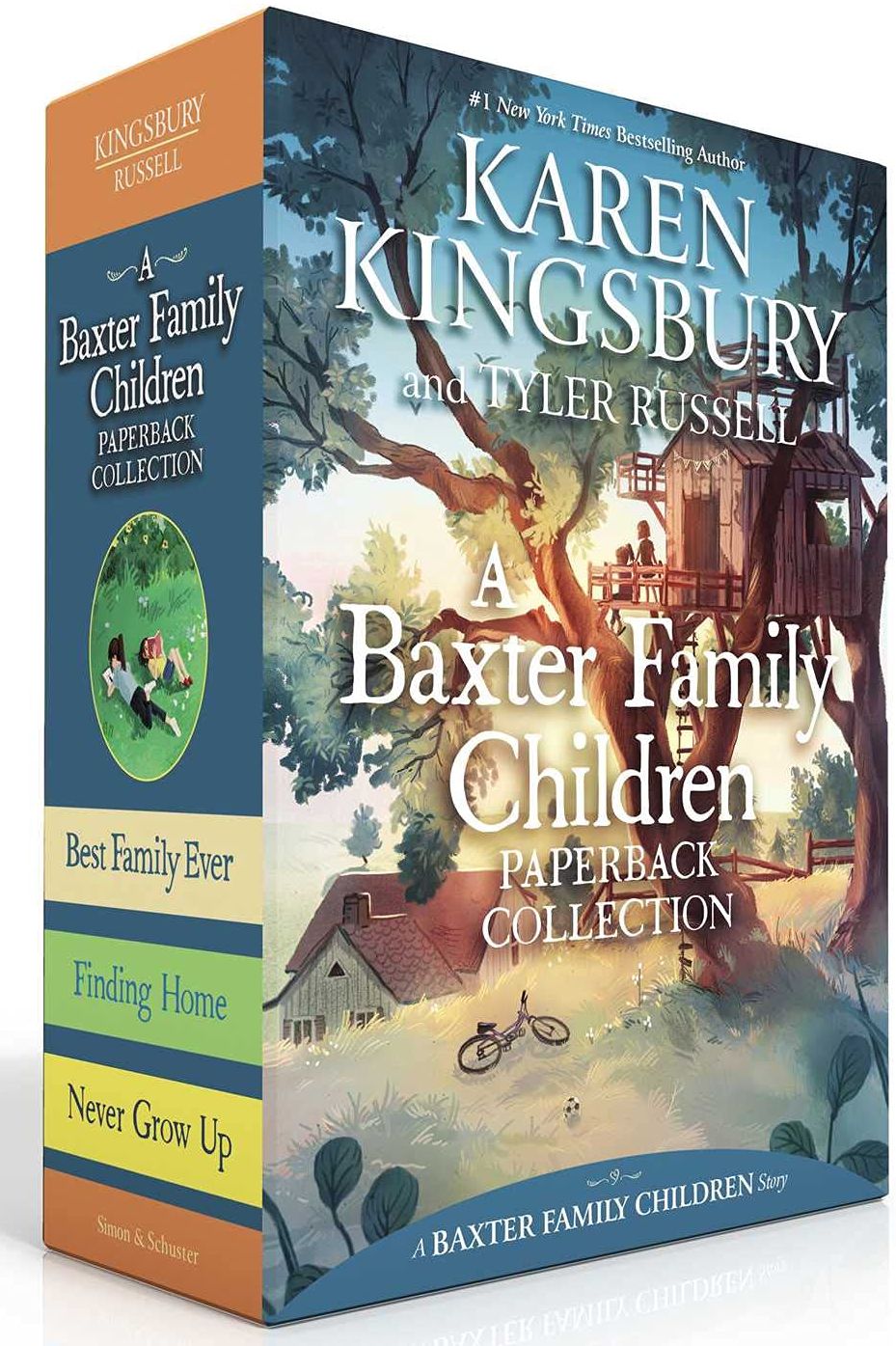 A Baxter Family Children Paperback Collection : Best Family Ever; Finding Home; Never Grow Up