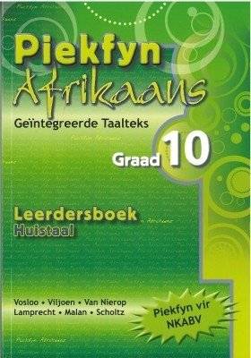 Picture of Piekfyn Afrikaans: Gr 10: Leerdersboek : Geintegreerde huistaal taalteks