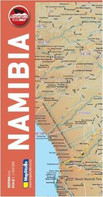 Picture of Adventure road map Namibia