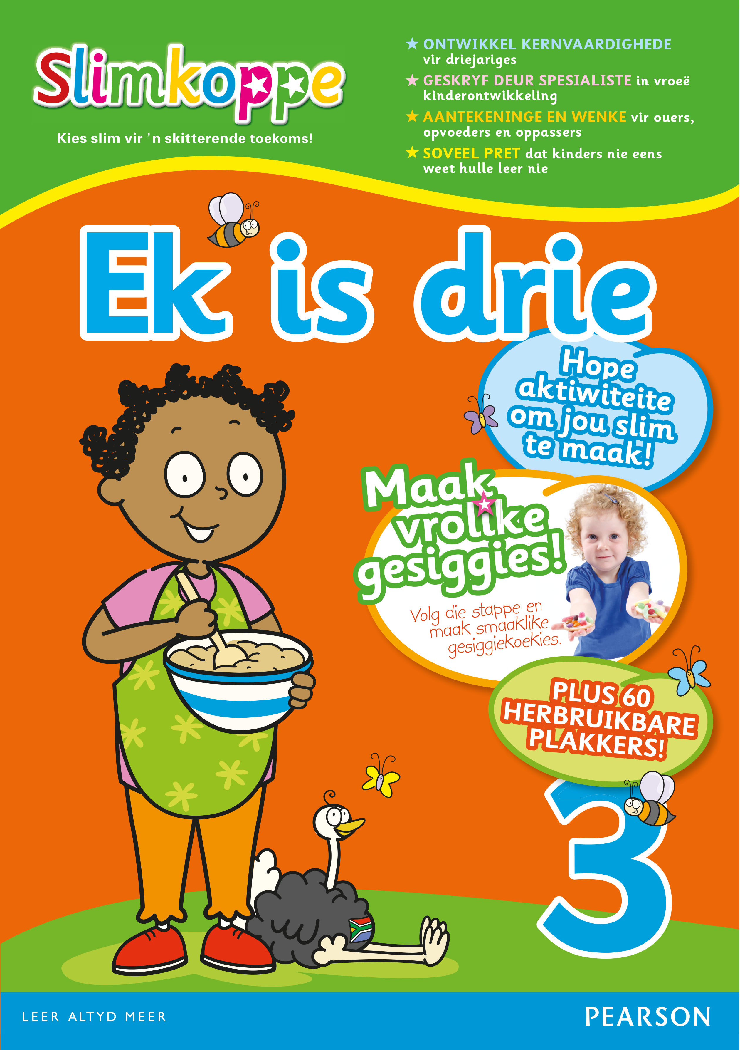 Picture of Slimkoppe Vaardighede: Ek is drie: Preschool