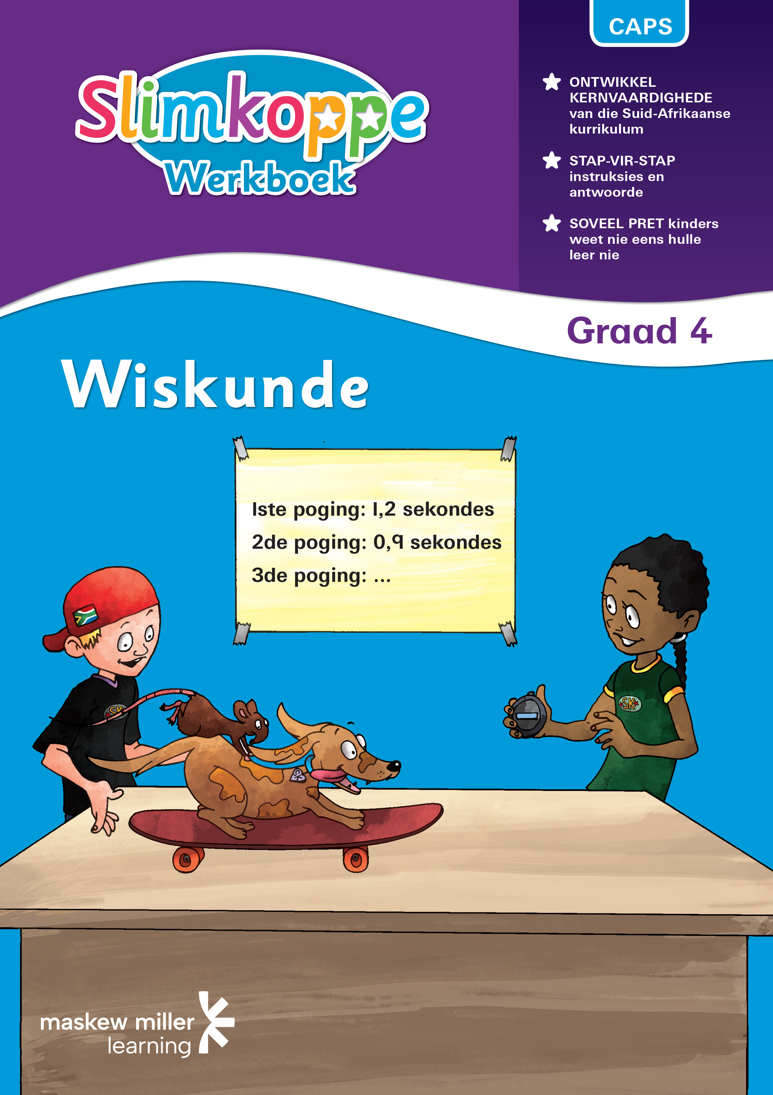Picture of Slimkoppe Wiskunde: Graad 4: Werkboek