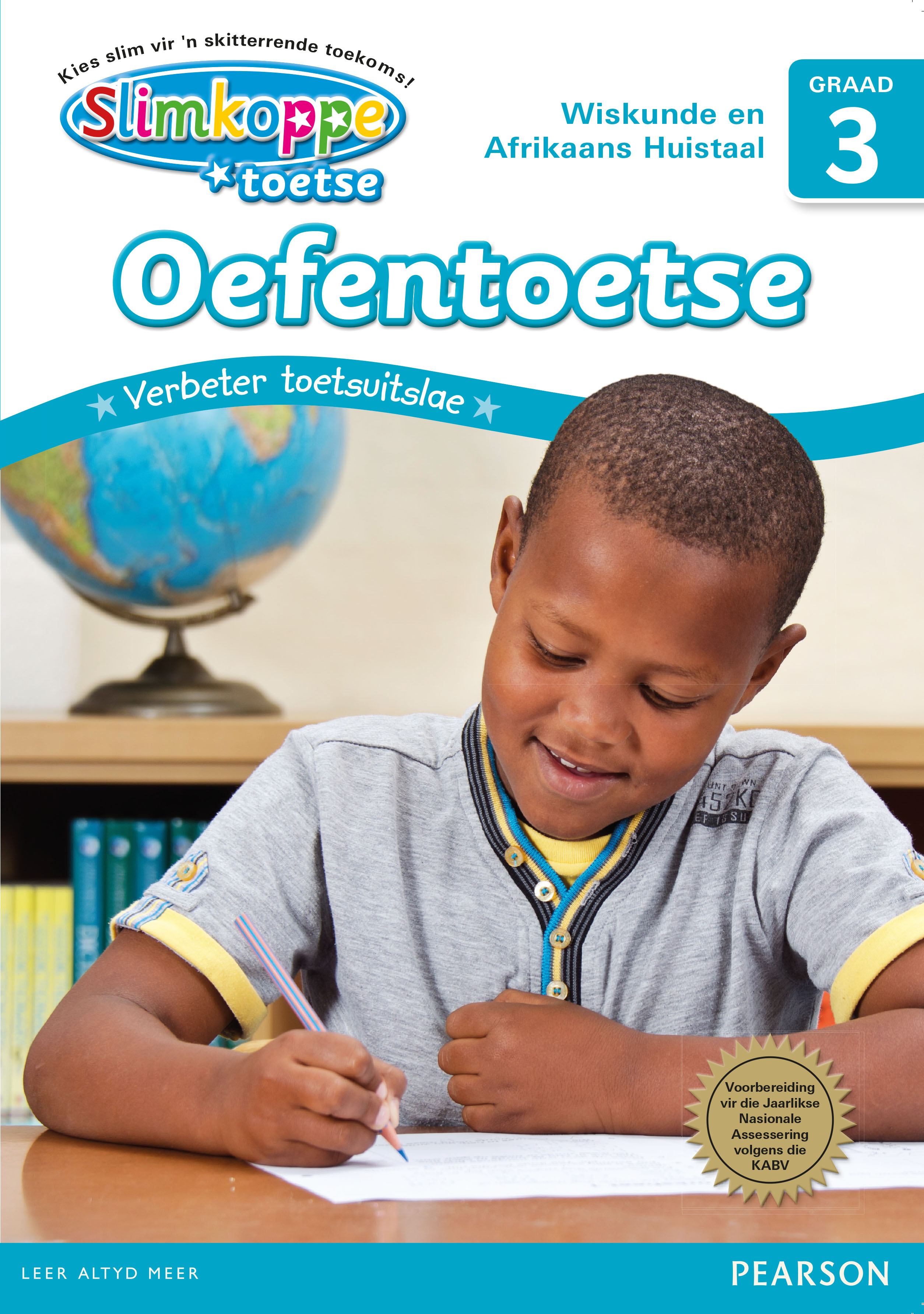 Picture of Slimkoppe Toetse: Wiskunde en Afrikaans Huistaal: Grade 3