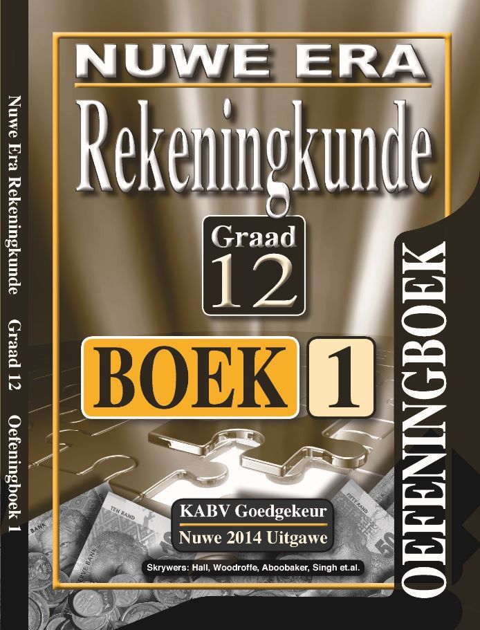 Picture of Nuwe era rekeningkunde CAPS: Gr 12: Stel van 2 oefeningboeke