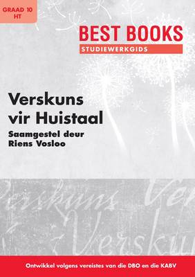 Picture of Studiewerkgids: Verskuns Gr. 10 huistaal