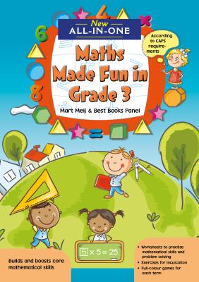 Picture of New All-In-One: Maths Made Fun in Grade 3 Workbook : Grade 3