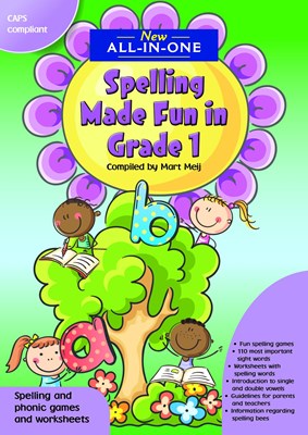 Picture of New All-In-One: Spelling made fun : Grade 1 : A spelling workbook for home language