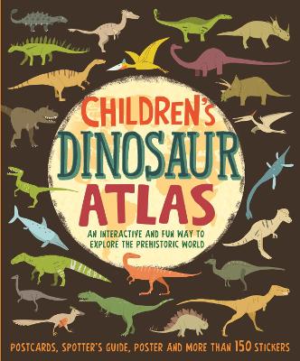 Picture of Children's Dinosaur Atlas: An interactive and fun way to explore the prehistoric world