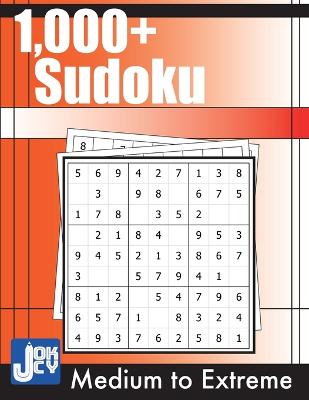 Picture of 1000+ Sudoku : Medium, Hard, Expert and Extreme Puzzles for Adults
