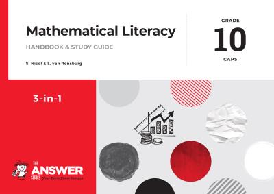 Picture of The Answer Series Grade 10 maths literacy 3in1 CAPS study guide