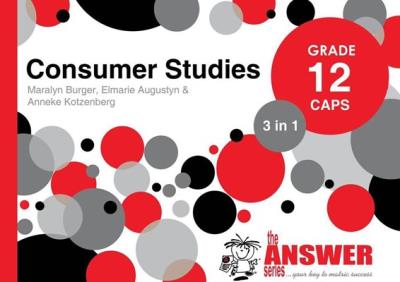 Picture of The Answer Series Grade 12 consumer studies 3in1 CAPS study guide