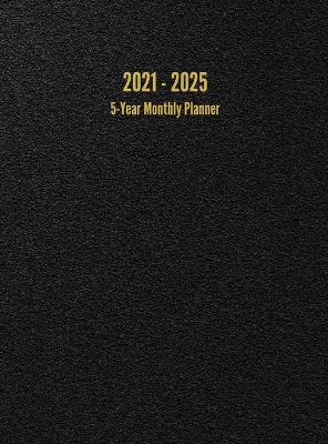 Picture of 2021 - 2025 5-Year Monthly Planner : 60-Month Calendar (Black)