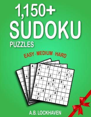 Picture of 1,150+ Sudoku Puzzles : Easy, Medium, Hard
