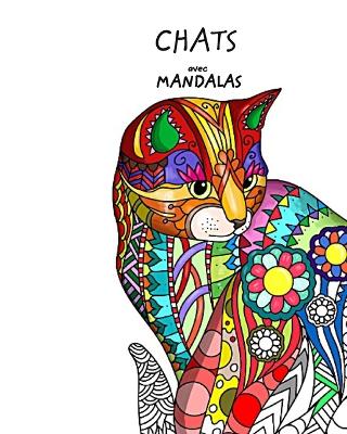 Picture of Chats avec Mandalas - Livre de Coloriage pour Adultes : Mignons, affectueux et magnifiques.: Idee Cadeau, Grande Format