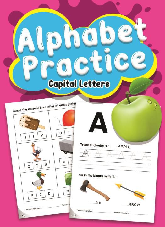 Alphabet Practice : Capital Letters